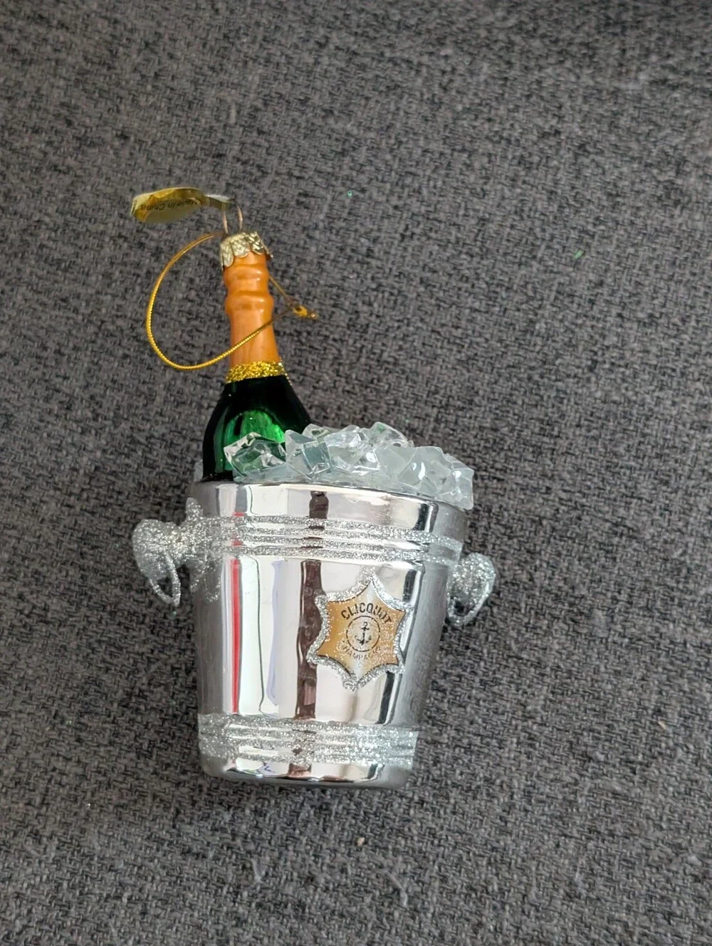 Cody Foster & Co Champagne on Ice Ornament 5